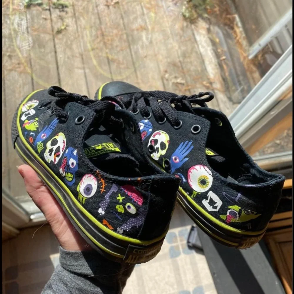 Chuck Taylor Monster Zombie Spooky Converse sz5